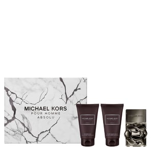 Michael Kors Pour Homme Absolu Eau de Parfum Gift Set – 50ml EDP, 50ml Shower Gel, 50ml Aftershave Balm