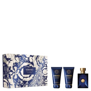 Versace Dylan Blue Eau de Toilette 50ml Gift Set with Shower Gel & Aftershave Balm