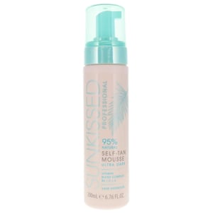 SUNkissed Ultra Dark Self Tan Mousse for Radiant Skin 200ml