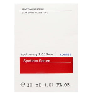 KORRES Wild Rose Spotless Serum with 15% Vitamin Super C - 30ml