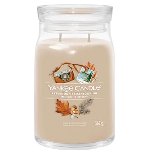 Yankee Candle Signature Large Jar Candle Afternoon Scrapbooking 567g