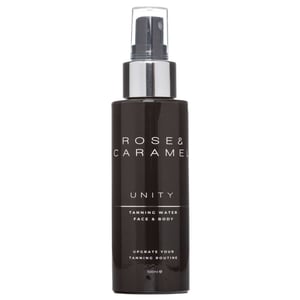 Rose & Caramel Unity Tanning Water for a Natural Glow - 125ml, 126g
