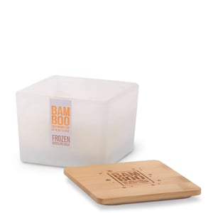 BAMBOO Centrepiece Candle Frozen Woodland Walk 320g