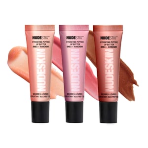 NUDESTIX Nudeglow Lip Set - 3x10ml Hydrating Lip Butters