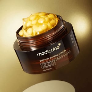 Medicube Deep Vita C Capsule Cream - Brightening Moisturizer 55g