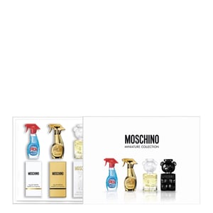 Moschino Mini Fragrance Gift Set - 4 Iconic Scents for Men and Women