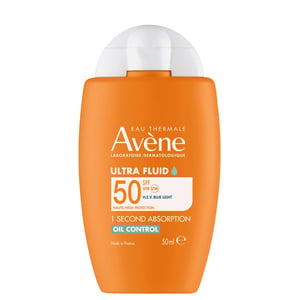 Avène Ultra Fluid Oil Control SPF50+ voor de vette en gecombineerde huid - Hoge bescherming