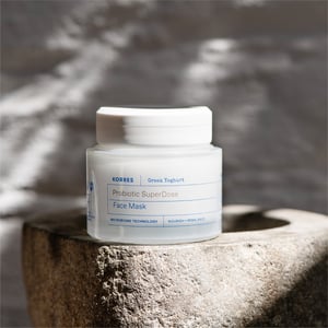 KORRES Greek Yoghurt Probiotic SuperDose Face Mask 100ml for Radiant Skin