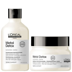 L'Oréal Professionnel Serie Expert Metal Detox Duo — Sulphate-Free Anti-Metal Shampoo 300ml & Anti-Deposit Protector Mask 250ml