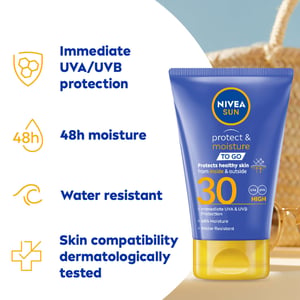 Nivea Sun Care Protect & Moisture Lotion SPF30 50ml - Ultimate Skin Protection