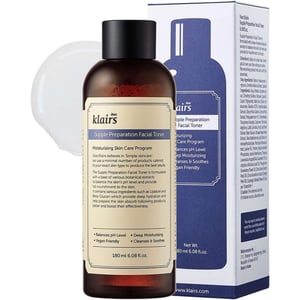 Dear, Klairs Supple Preparation Facial Toner 180ml - Hydrating Skin Toner for All Skin Types