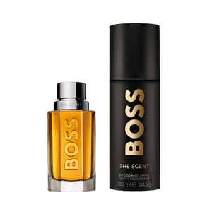 HUGO BOSS The Scent For Him Eau de Toilette 50ml Gift Set - with 150ml Deodorant