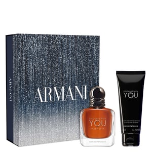 Armani Stronger With You Intensely Eau de Parfum Spray Cadeauset voor mannen 50ml