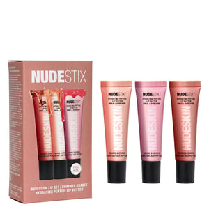 NUDESTIX Nudeglow Lip Set - 3x10ml Hydrating Lip Butters