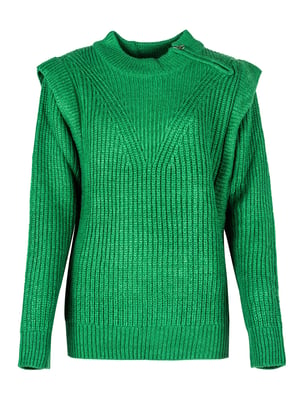 Silvian Heach Pullover Dam Grön