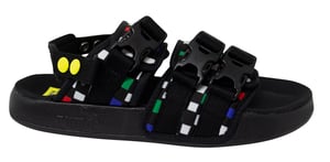 Puma x Leadcat Chinatown Market Triple Strap Zwart Heren Slip On Sandalen 370188 01