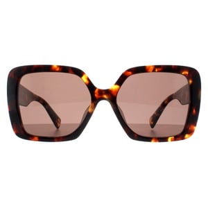 Miu Miu Square Womens Honey Havana Dark Brown MU10YS