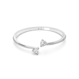 Swarovski 'Attract Soul' Women's Base Metal Bracelet - Silver 5518814