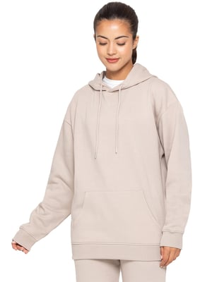 Enzo | Womens Oversized Hoodie - Oatmeal