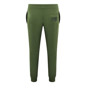 Cavalli Class Tryckt Logotyp Olivgrön Sweatpants