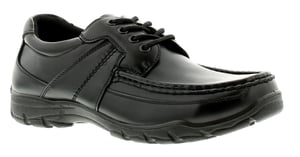 New Mens/Gents Black Lace Ups Work/Office Shoes