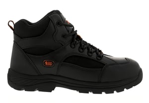 Tradesafe David Mens Leather Safety Boots Black