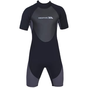 Trespass Scuba Heren Kort Wetsuit (Zwart)