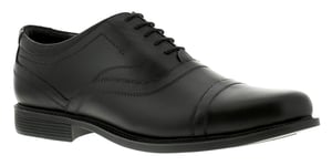 New Mens/Gents Black Leather Upper Lace Up Formal Shoes