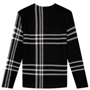 Zwarte Tartan Fred Perry Trui