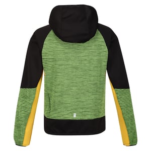 Regatta Childrens/Kids Prenton II Hooded Soft Shell Jacket (Jasmine Green/Black)