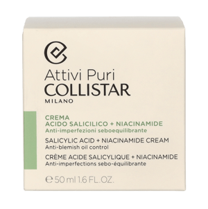 Collistar Attivi Puri Salicylic Acid + Niacinamide Cream50 ml.