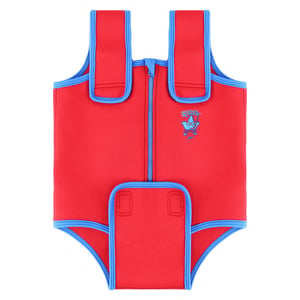 Speedo Sea Squad Ärmlös Röd/Blå Neopren Baddräkt för barn 8 11344C314