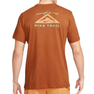 Nike Mountail Trail Logo Brun T-shirt