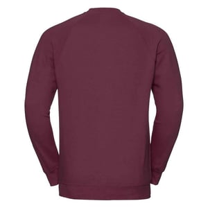 Russell Heren Spotshield Raglan Sweatshirt (Bourgondië)