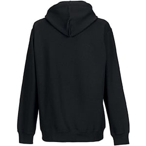Russell Kleuren Heren Hooded Sweatshirt / Hoodie (Zwart)