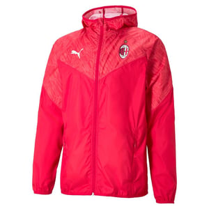 Puma AC Milan 2020-21 Röd uppvärmningsjacka för herrar