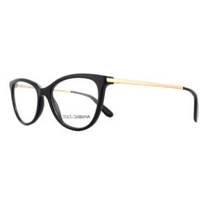 Dolce & Gabbana Cats Eye Black Womens  Glasses Frames