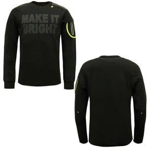 Diadora Sportswear Mens Black Sweater
