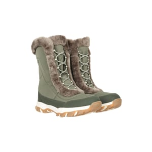 Mountain Warehouse Dames/Dames Ohio Sneeuwlaarzen (Kaki Groen)