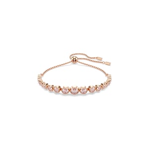Swarovski 'Imber Organic' Dames Vergulde Metalen Armband - Roze 5718204