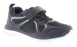Focus Junior Boys Trainers Dylan Lace Up navy