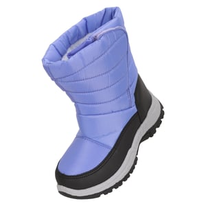 Mountain Warehouse Caribou Adaptive Snow Boots för barn/ungdomar (ljuslila)