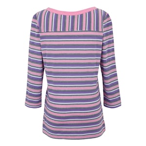 Regatta Dam/Ladies Baylette II randig T-shirt (Mjukrosa)