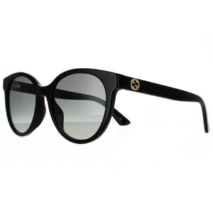 Gucci zonnebril GG0702SKN 001 Zwart grijze gradiënt