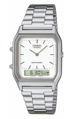 Casio Casio Collection Men's Silver Watch AQ-230A-7DMQYES