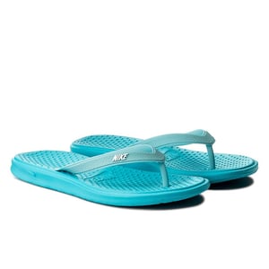 Nike Solay Slip On Blauw Synthetisch Kinderslippers 882828 400
