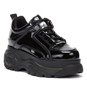 Buffalo London 2.0 Patent Vrouw Zwarte Trainers