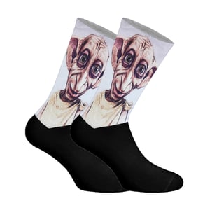 Unisex Elastiska tryckta långstrumpor