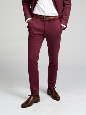 De Originele Performancebroek - Bordeauxrood