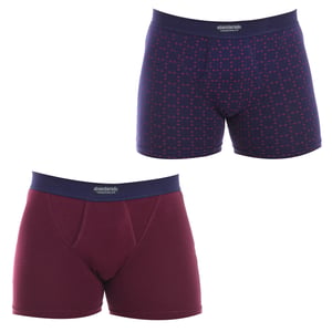 2-pack Ocean boxershorts, modell A5398 för herr. Komfort och stil i tyg som andas.